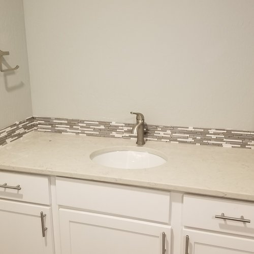 Shower and backsplash gallery by Pro Floors & Blinds in Spokane, WA