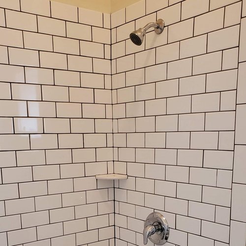 Shower and backsplash gallery by Pro Floors & Blinds in Spokane, WA